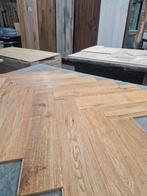 500m2 VINTAGE EIKEN VISGRAAT PARKET VLOEREN, Ophalen of Verzenden, Nieuw, 75 m² of meer, Parket