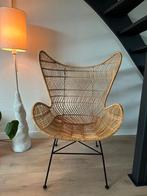 HK living rotan egg bohemian stoel., Huis en Inrichting, Ophalen, Bruin, Bohemian rotan ibiza, Riet of Rotan