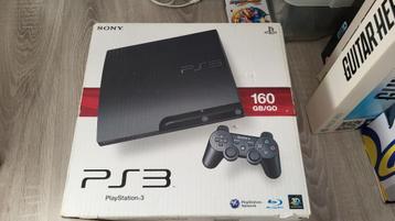 Playstation 3 boxed met diverse spellen en extra 500Gb HDD beschikbaar voor biedingen