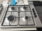 Zilvere Gasstel Siemens - met Gasslang - Glazen Deksel, Ophalen, Gebruikt, 4 kookzones, Gas