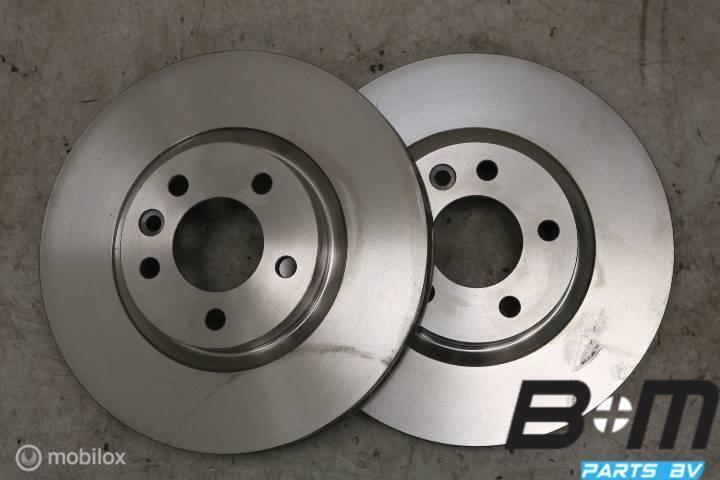 Set remschijven voorzijde VW T5 7H0615301E, Auto-onderdelen, Remmen en Aandrijving, Gebruikt