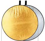 80cm Goud/Zilver Reflector - Nieuw, Ophalen of Verzenden, Nieuw, Overige typen