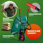 Kruiwagen bouwkruiwagen handkar tuinkar 100L GRATIS BEZORGD!, Ophalen of Verzenden, Nieuw, Overige soorten