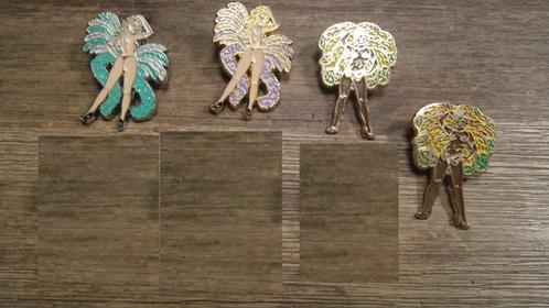 Moulin Rouge Pin-up pin up pins uitgave danseres, Verzamelen, Speldjes, Pins en Buttons, Zo goed als nieuw, Verzenden