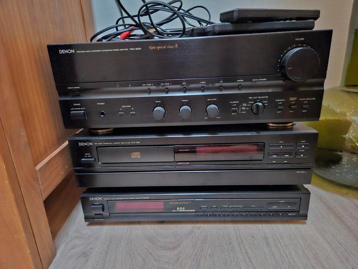 Denon stereo set, Audio, Tv en Foto, Stereo-sets, Gebruikt, Cd-speler, Tuner of Radio, Denon, Losse componenten, Ophalen of Verzenden