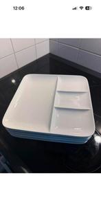 3 vaks borden, Huis en Inrichting, Keuken | Tupperware, Ophalen, Nieuw, Overige typen