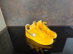 Gele Nike Air Force 1 Off-White Sneakers - euro 43 (9.5), Overige kleuren, Nike, Ophalen of Verzenden, Sneakers of Gympen
