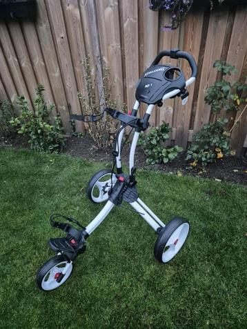 NIEUWE Clicgear Spalding SP 1 3 wiel goltrolley €169,- beschikbaar voor biedingen