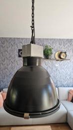 Industriële Fabriekslamp, Huis en Inrichting, Lampen | Hanglampen, Gebruikt, Ophalen of Verzenden, Metaal, Minder dan 50 cm
