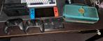 Nintendo switch met controllers microsd 256gb draagtas!, Spelcomputers en Games, Spelcomputers | Nintendo Switch, Met 2 controllers