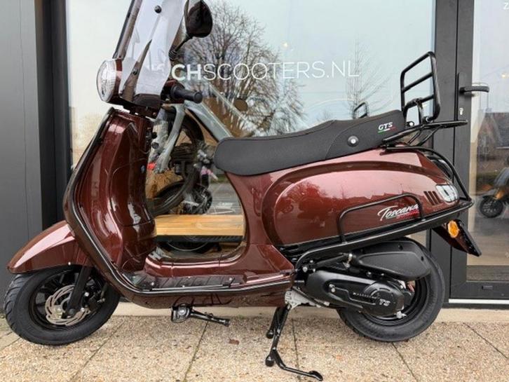 GTS Toscana Dynamic | Euro5+ | Sedona Red | 25/45km, Fietsen en Brommers, Scooters | Overige merken, Nieuw, Maximaal 45 km/u, Elektrisch