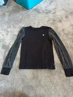 Longsleeve top met glittermouwen voor kerst mt 146/152, Meisje, Ophalen of Verzenden, Zo goed als nieuw, Shirt of Longsleeve