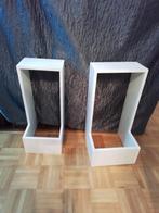 Nieuw 2 x witte zwevende wandpanelen set samen 8 euro, Ophalen of Verzenden, Nieuw