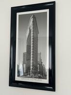 Flatiron Building New York foto in lijst 66x116cm, Ophalen, Minder dan 50 cm, Zo goed als nieuw, Foto of Poster