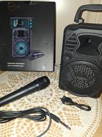 Brainz -  Karaoke boombox + mic, Ophalen of Verzenden, Nieuw, Complete set