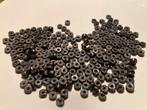 Houten zwarte platte kraaltjes, Hobby en Vrije tijd, Kralen en Sieraden maken, Ophalen of Verzenden, Nieuw, Kraal