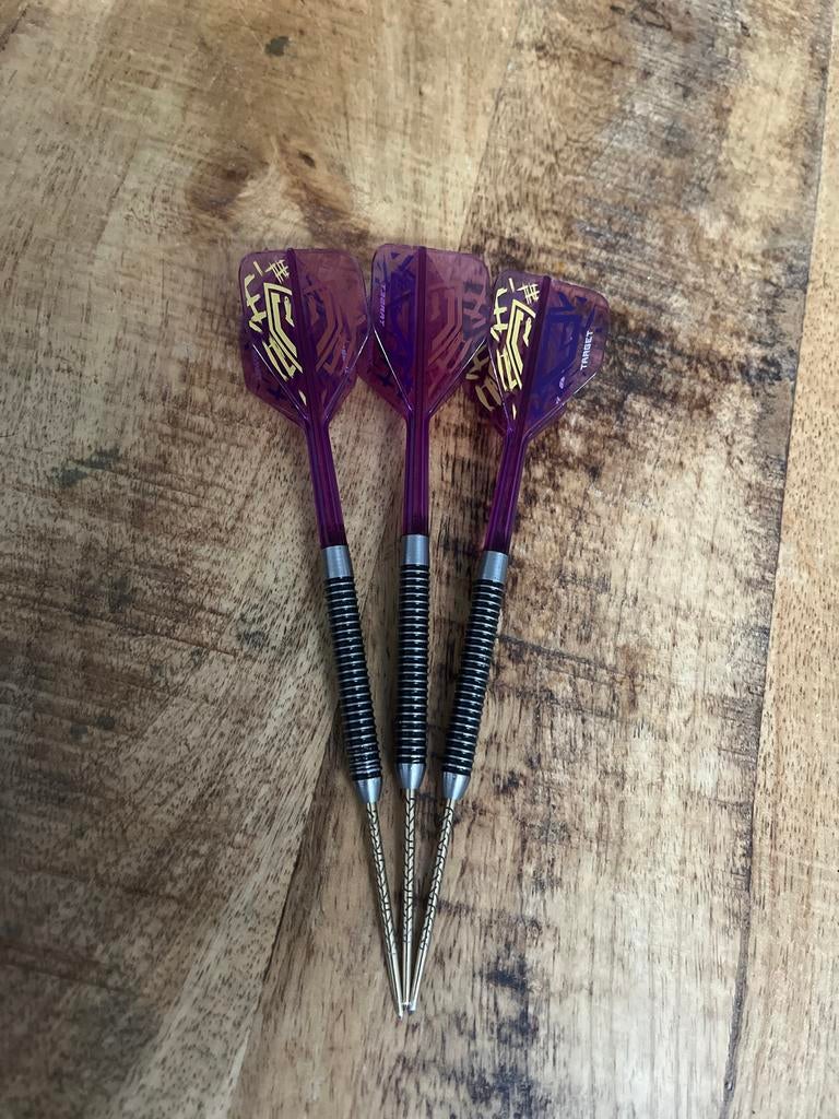 Dartpijlen Luke K Flex 23 gram met custom punt, Ophalen of Verzenden, Gebruikt, Pijlen