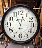 Kensington London 1879 ronde station wandklok, Ophalen, Gebruikt, Analoog, Wandklok