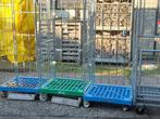 Rolcontainer, Doe-het-zelf en Verbouw, Transportwagens, 100 liter of meer, Ophalen, Gebruikt, Transportkar