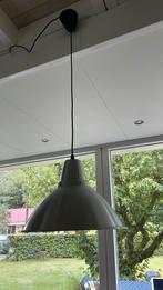 Plafondlamp Eettafel Rond buitenzijde RVS, wit binnenin, Ophalen, Zo goed als nieuw