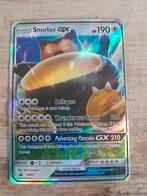 Snorlax GX SM05 Promo - Pokémon Kaart, Ophalen, Zo goed als nieuw, Losse kaart, Foil