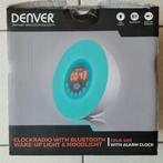 Denver Wekkerradio met ingebouwde Wake-up light en Bluetooth, Computers en Software, Ophalen of Verzenden, Zo goed als nieuw, Luchtkoeling