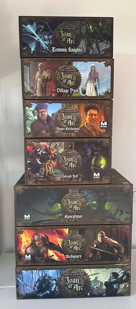 Joan of Arc - Time of Legends Maiden + Mythic + Teutonic 1.5, Hobby en Vrije tijd, Wargaming, Zo goed als nieuw, Overige soorten
