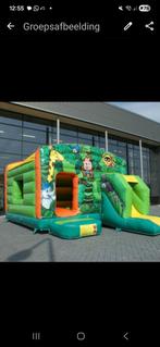 Leuk springkussen met jungle thema, Ophalen of Verzenden, Zo goed als nieuw