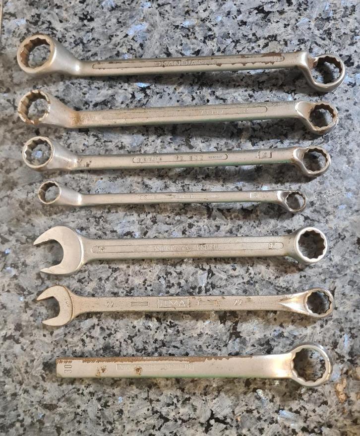 Ringsleutel, Auto diversen, Autogereedschap, Gebruikt, Ophalen of Verzenden