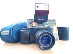 Canon T50 met lens en flitser, Ophalen of Verzenden, Gebruikt, Spiegelreflex, Canon