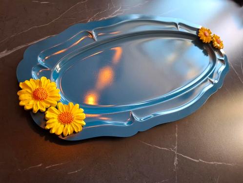 Handmade cadeaus,  serveerschaal of dienbladen, Huis en Inrichting, Woonaccessoires | Dienbladen, Nieuw, Rond, Ophalen of Verzenden