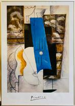 Pablo Picasso art-print in lijst 70 x 100 cm, Ophalen, Gebruikt, Onbekend, Print