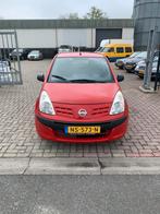Nissan Pixo 1.0 50KW 5D 2009 Rood, Auto's, Nissan, Voorwielaandrijving, 200 kg, 4 stoelen, Bedrijf