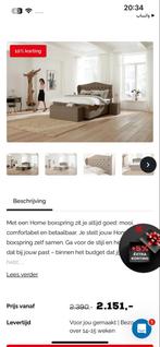 Bed met box en topper van merk Swiss sense, Huis en Inrichting, Slaapkamer | Matrassen en Bedbodems, Ophalen, Tweepersoons, Zo goed als nieuw