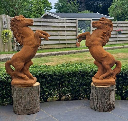 Steigerend paard, Tuin en Terras, Tuinbeelden, Nieuw, Ophalen