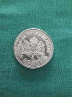 munt Nederland 1 poffer 200 jaar Noord-Brabant 1996, Ophalen of Verzenden, Koningin Beatrix, Overige waardes, Losse munt