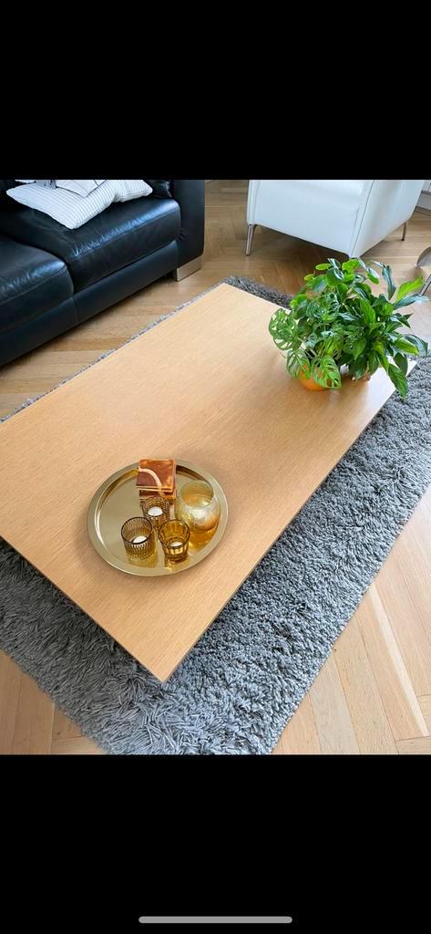 ‘Leolux’ salontafel, Huis en Inrichting, Tafels | Salontafels, Zo goed als nieuw, Minder dan 50 cm, 50 tot 100 cm, 100 tot 150 cm