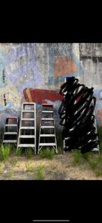 Ladders, Doe-het-zelf en Verbouw, Ladders en Trappen, Ophalen, Gebruikt, Trap, Opvouwbaar of Inschuifbaar