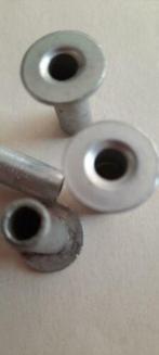 15 st. Aluminium holle wand Klinknagels 8 x 20 mm woonboot, Ophalen of Verzenden, Nieuw