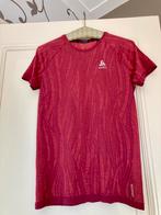 Odlo rood shirt mt M korte mouw sneldrogend fiets hardlopen, Maat 38/40 (M), Ophalen of Verzenden, Zo goed als nieuw, Hardlopen of Fietsen
