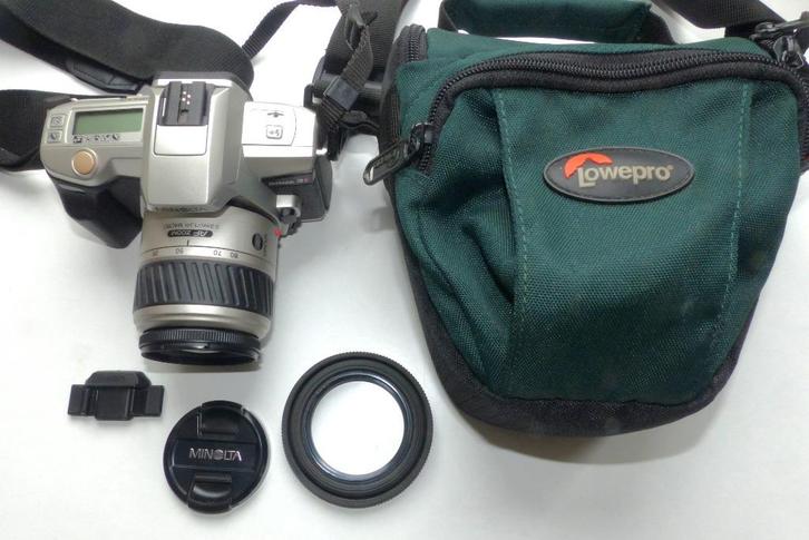 Minolta Dynax 3 L met 35-80mm lens , is goed getest, Audio, Tv en Foto, Fotocamera's Analoog, Gebruikt, Spiegelreflex, Minolta