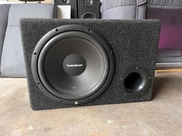 Rockford Fosgate R1 12" + subwoofer box beschikbaar voor biedingen