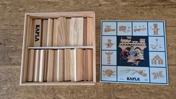 KAPLA 100 stuks - Houten Bouwblokken beschikbaar voor biedingen