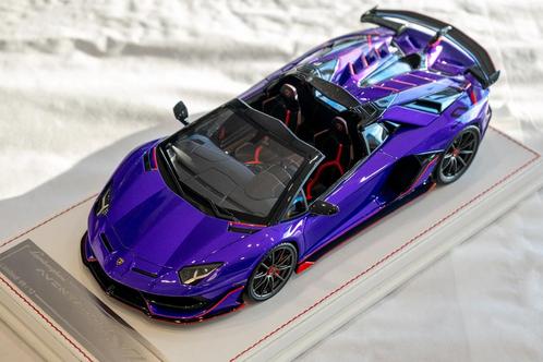 DAVIS & GIOVANNI Lamborghini Aventador SVJ Roadster 1:18 D&G, Hobby en Vrije tijd, Modelauto's | 1:18, Zo goed als nieuw, Overige merken