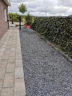 Antraciet grind 40m2, Tuin en Terras, Gaas en Draad, Ophalen, Gebruikt, 20 meter of meer