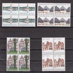 Nederland NVPH nr. 1068-1071 Postfris in blokken van vier, Postzegels en Munten, Ophalen of Verzenden, Na 1940, Postfris