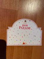 Pin Parade Kaartje, Verzamelen, Efteling, Ophalen of Verzenden, Zo goed als nieuw, Overige typen