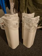 Auping Auronde poten 48cm senioren wit - nieuwstaat, Ophalen of Verzenden, Zo goed als nieuw, Tweepersoons, Auping Auronde 48 cm