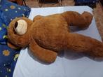 Teddybeer bruin, Kinderen en Baby's, Speelgoed | Knuffels en Pluche, Ophalen, Zo goed als nieuw, Beer