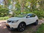 Nissan Qashqai 1.2 Turbo 2016 Pano, 360 camera, keyless full, Voorwielaandrijving, Stof, 4 cilinders, Wit